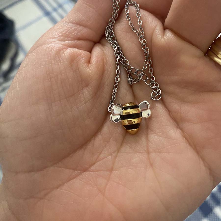 Bee Yours: Adopt a Bee Necklace 🐝