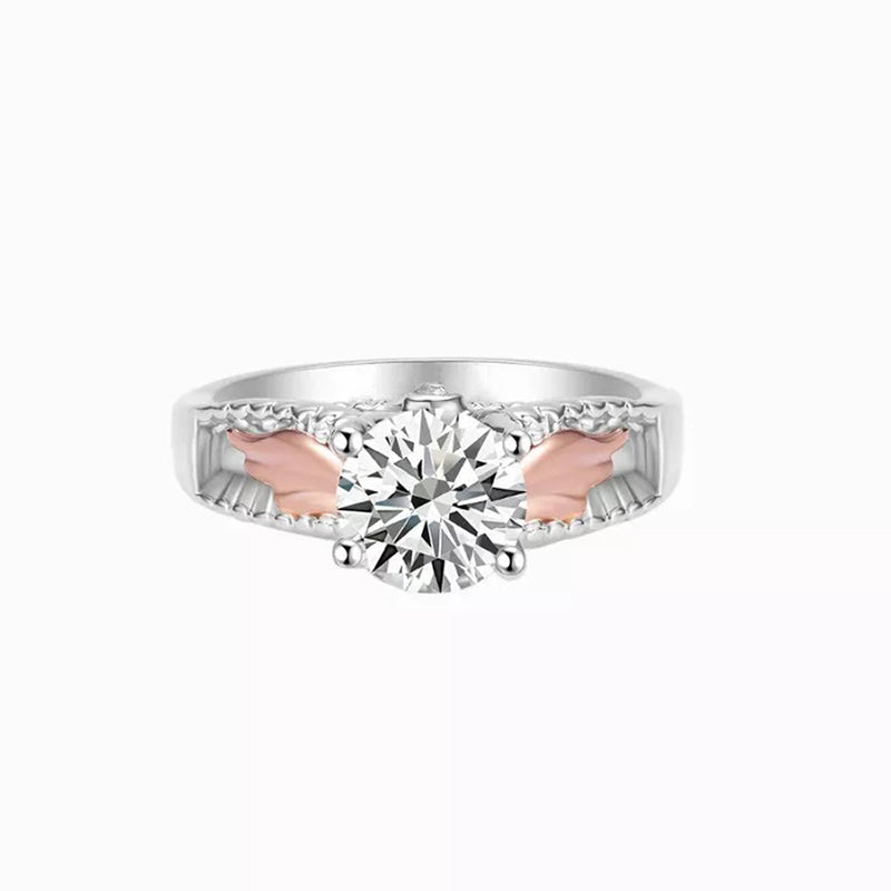 I'm a Wife to a Husband Circle Wings Memorial Ring - F453