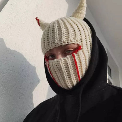 Mask Woolen Handmade Crochet Warm Hats
