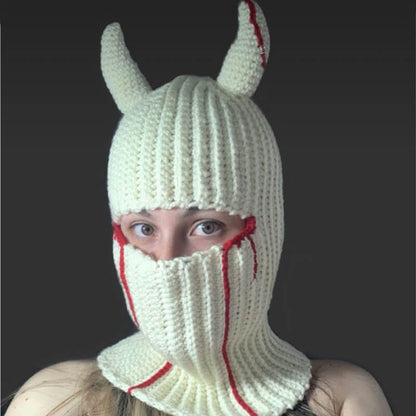 Mask Woolen Handmade Crochet Warm Hats