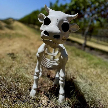 Cow & Horse Skeleton Halloween Decorative Prop