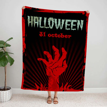 Bloody Hands - A520 - Halloween Premium Blanket