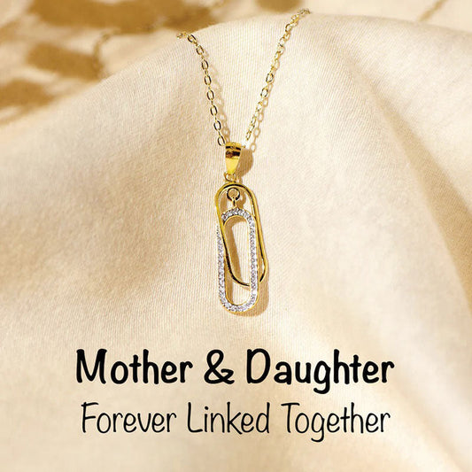 Mother & Daughter Forever Linked Together Necklace