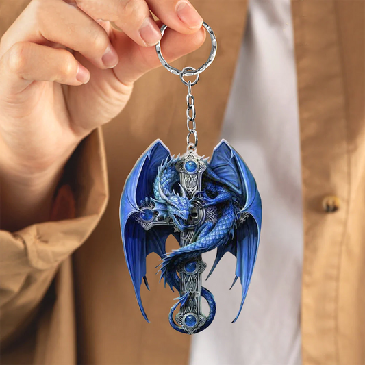Gift For Dragon Lover Acrylic Keychain DK008