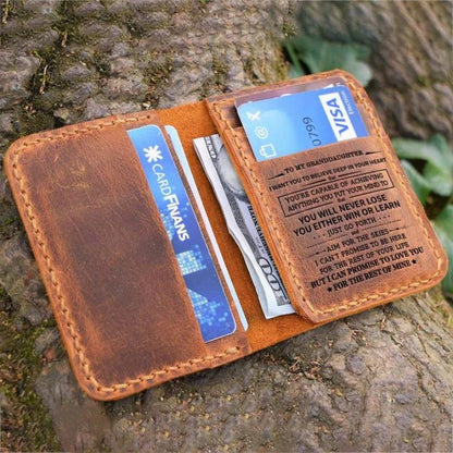 You Will Never Lose - Leather Bifold Wallet