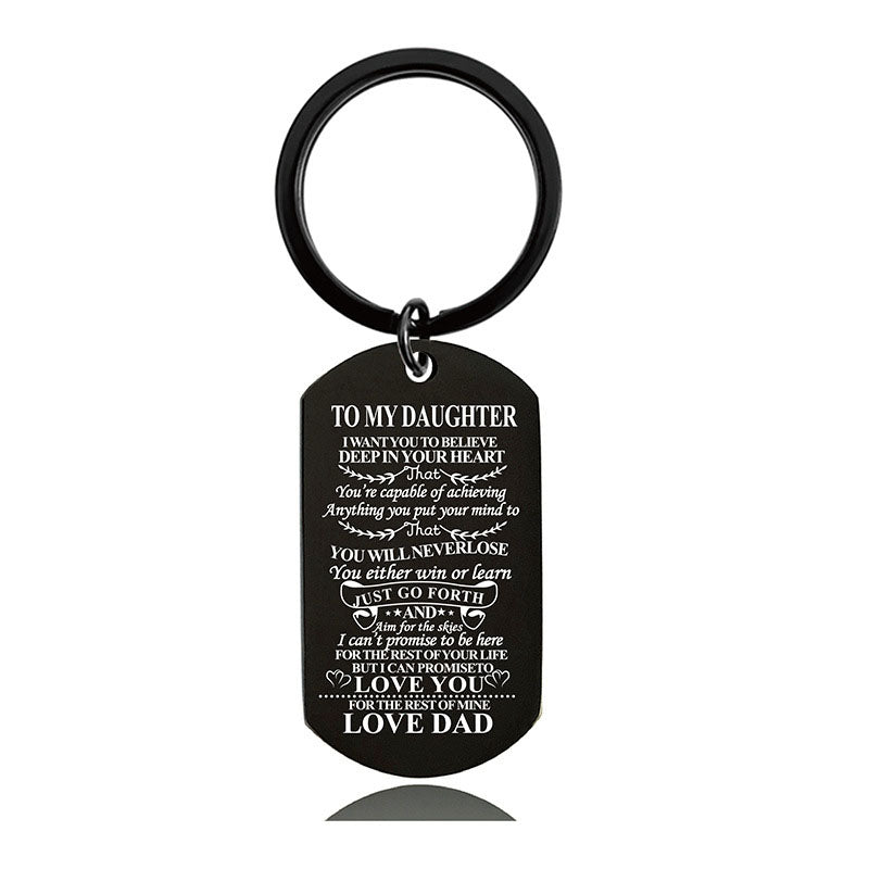 You Will Never Lose - Inspirational Keychain - A909