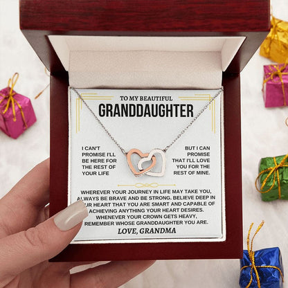 To My Granddaughter - Love Grandma - Beautiful Gift Set