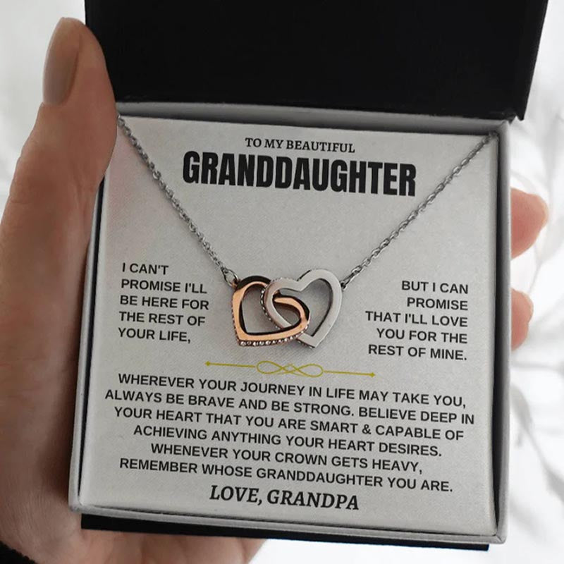 To My Granddaughter - Love Grandpa - Beautiful Gift Set